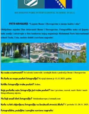 FOTO KONKURS | LJEPOTE BOSNE I HERCEGOVINE